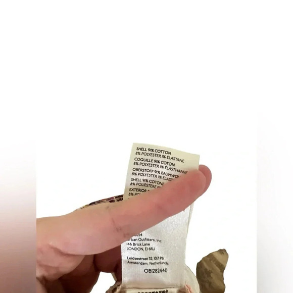 Anthropologie Pilcro The Cigarette Slim Straight Floral Jeans - Picture 9 of 9